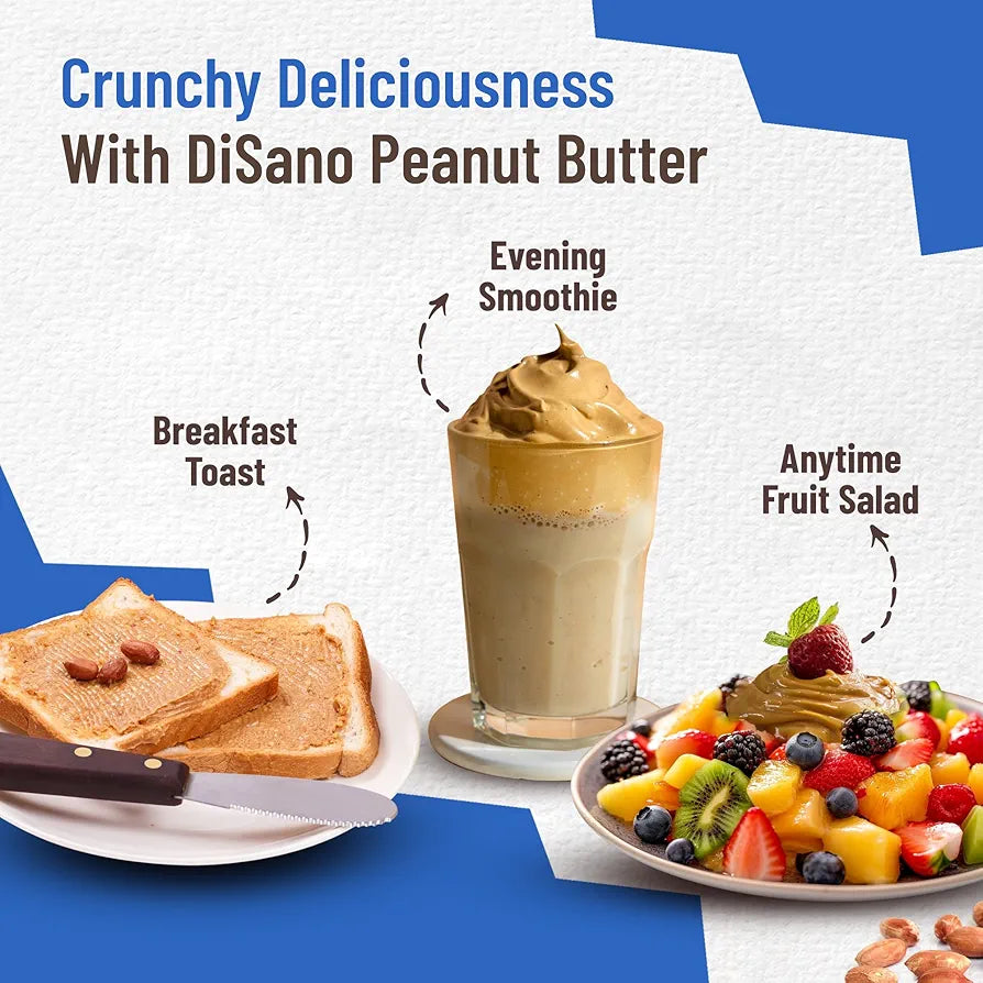DiSano Peanut Butter Crunchy - 350g