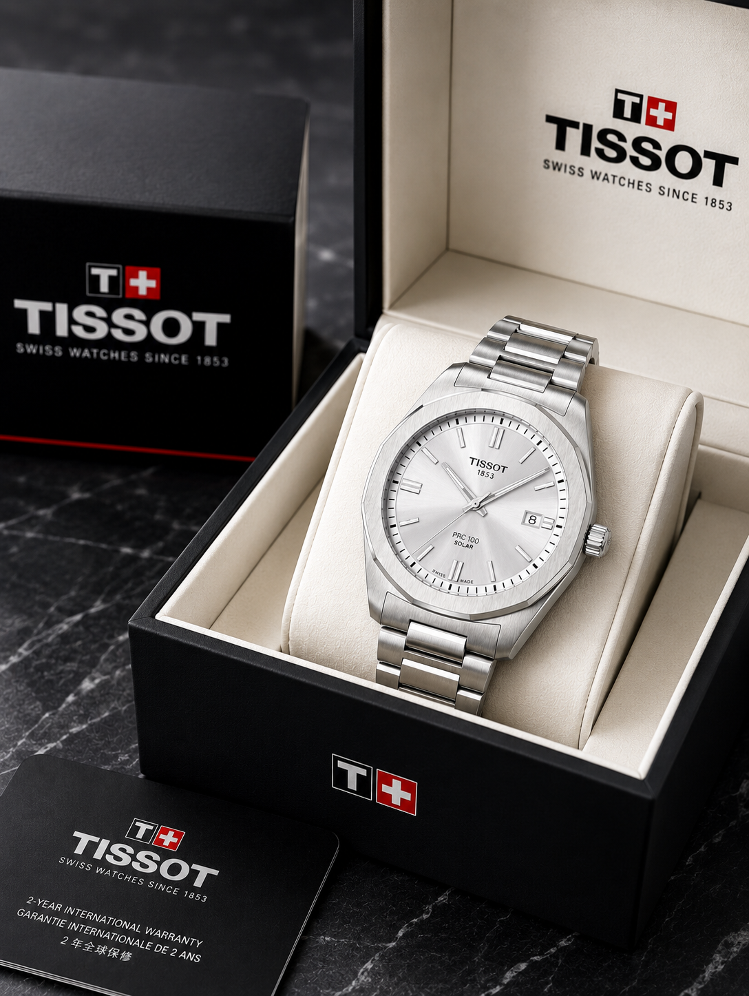 Tissot PRC 100 Solar 39mm  Watch