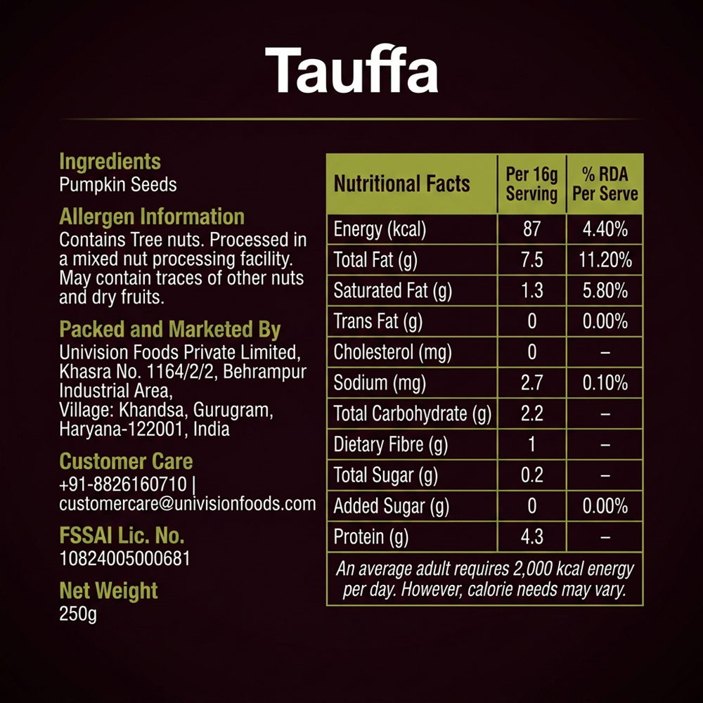 Tauffa Pumpkin Seeds