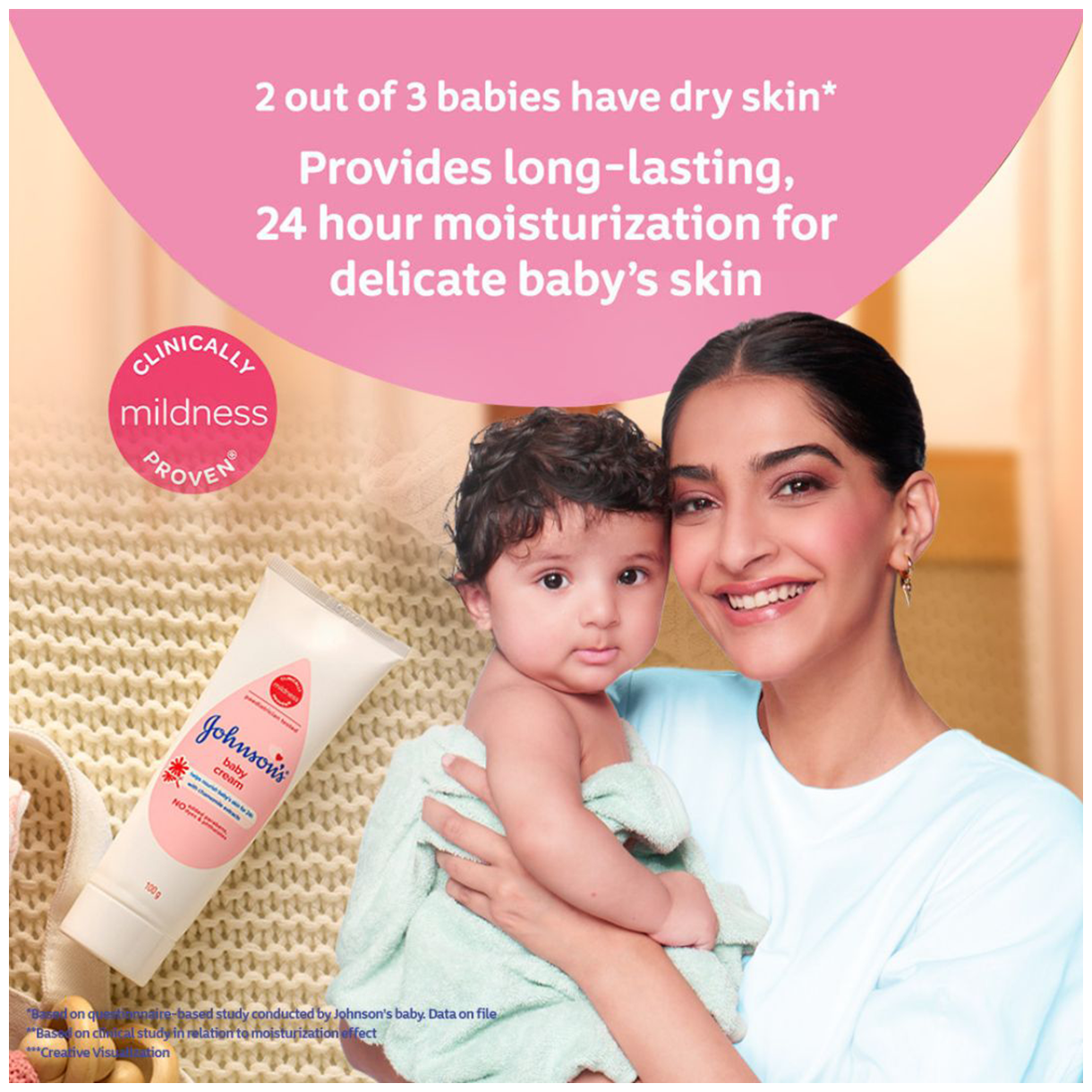 Johnsons Baby Cream 30g