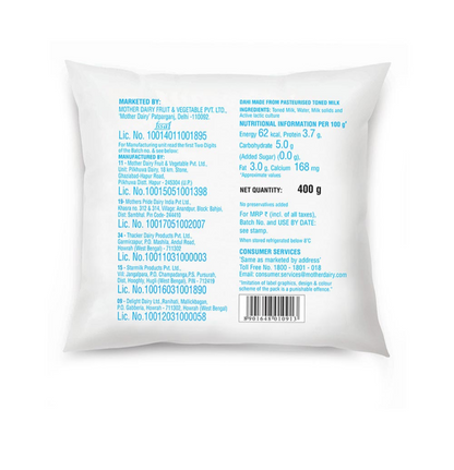 Mother Dairy Classic Dahi -390g