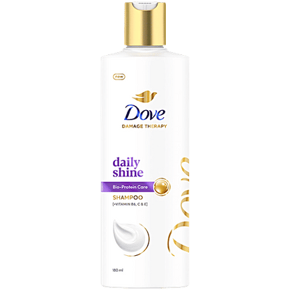 Dove Damage Therapy Daily Shine Shampoo - 180ml
