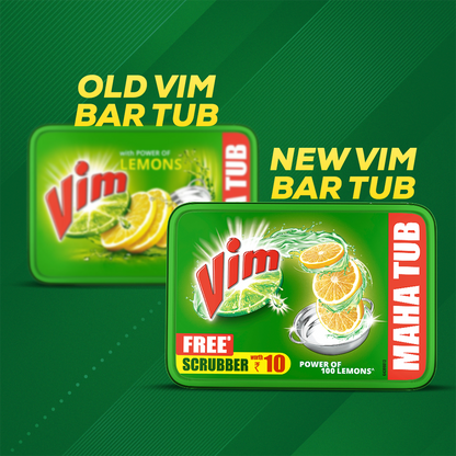 Vim Lemon Tub Dishwashing Tub (500 g)