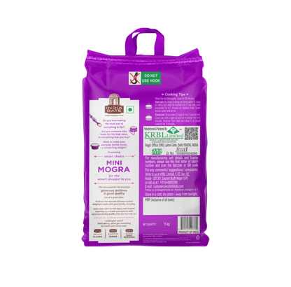 India Gate Mini Mogra Basmati Rice - 5kg
