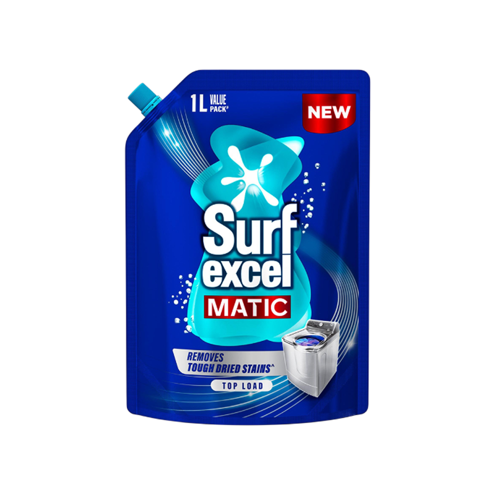 Surf Excel Matic Top Load Liquid Detergent - 1 ltr