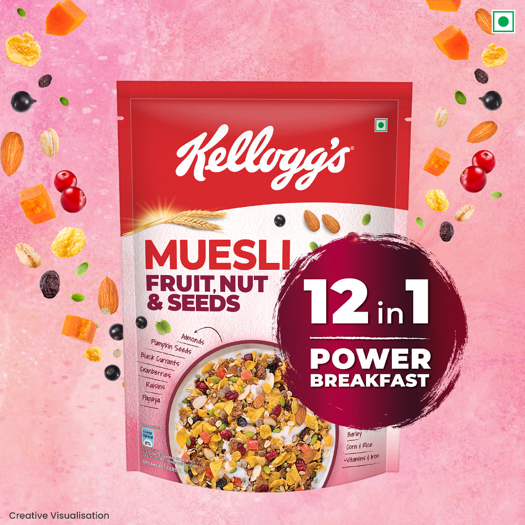 Kellogg's Muesli Fruit Nut & Seeds - 240g