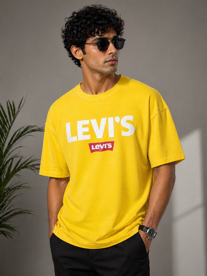 LEVI'S Down Sholder Premium Cotton T-Shirt