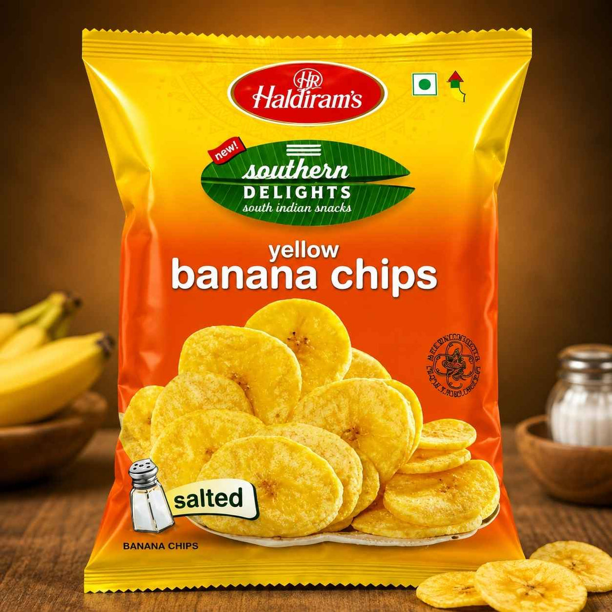Haldiram's Salted Banana Chips- 150g
