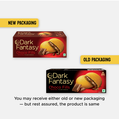 Sunfeast Dark Fantasy Choco Fills Biscuit -69Gm