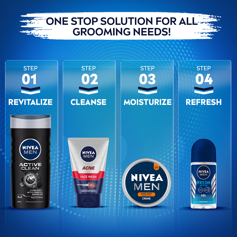 Nivea Men Dark Spot Reduction Face Wash 100 g