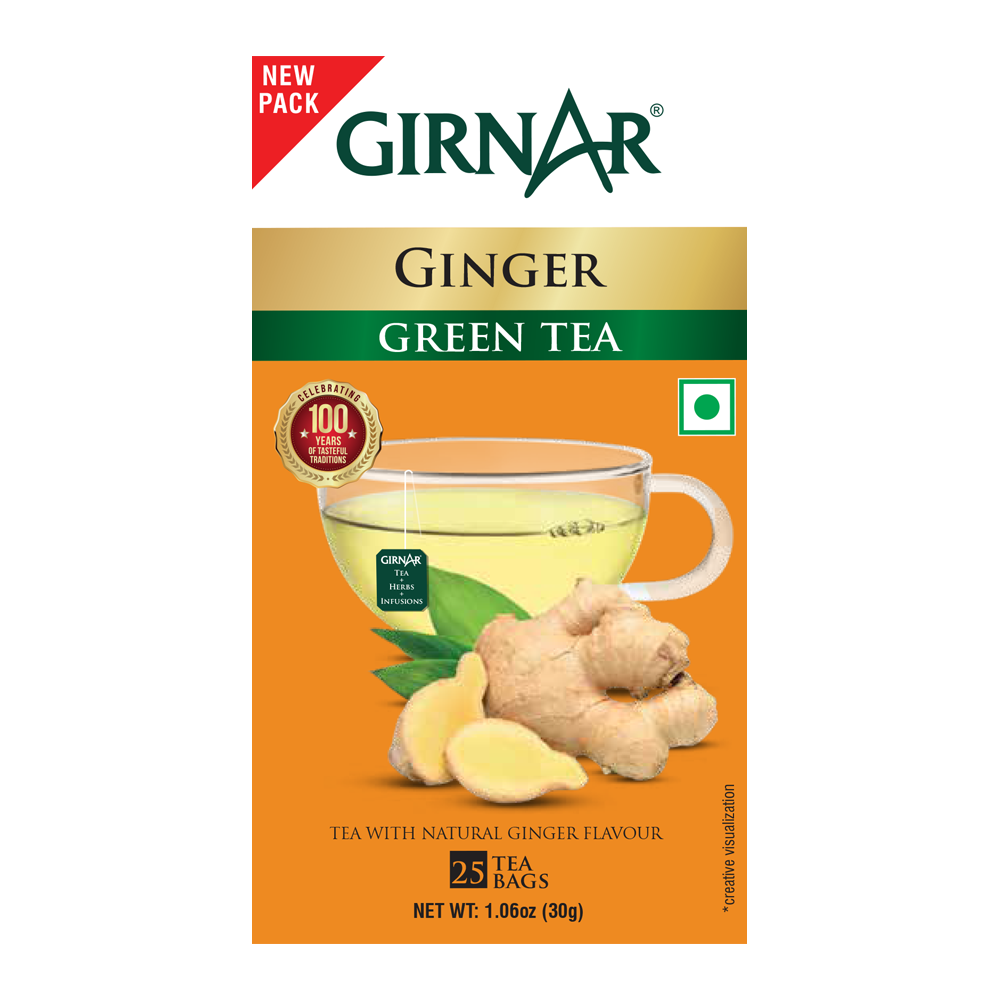Girnar Ginger Green Tea : 25N