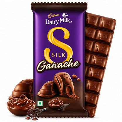 Cadbury Dairy Milk Silk Ganache Chocolate Bar - 54g