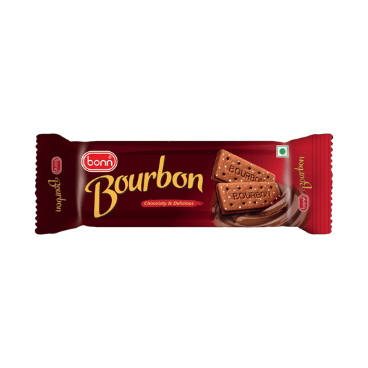 BONN Bourbon Chocolate Cream Biscuits - 120g