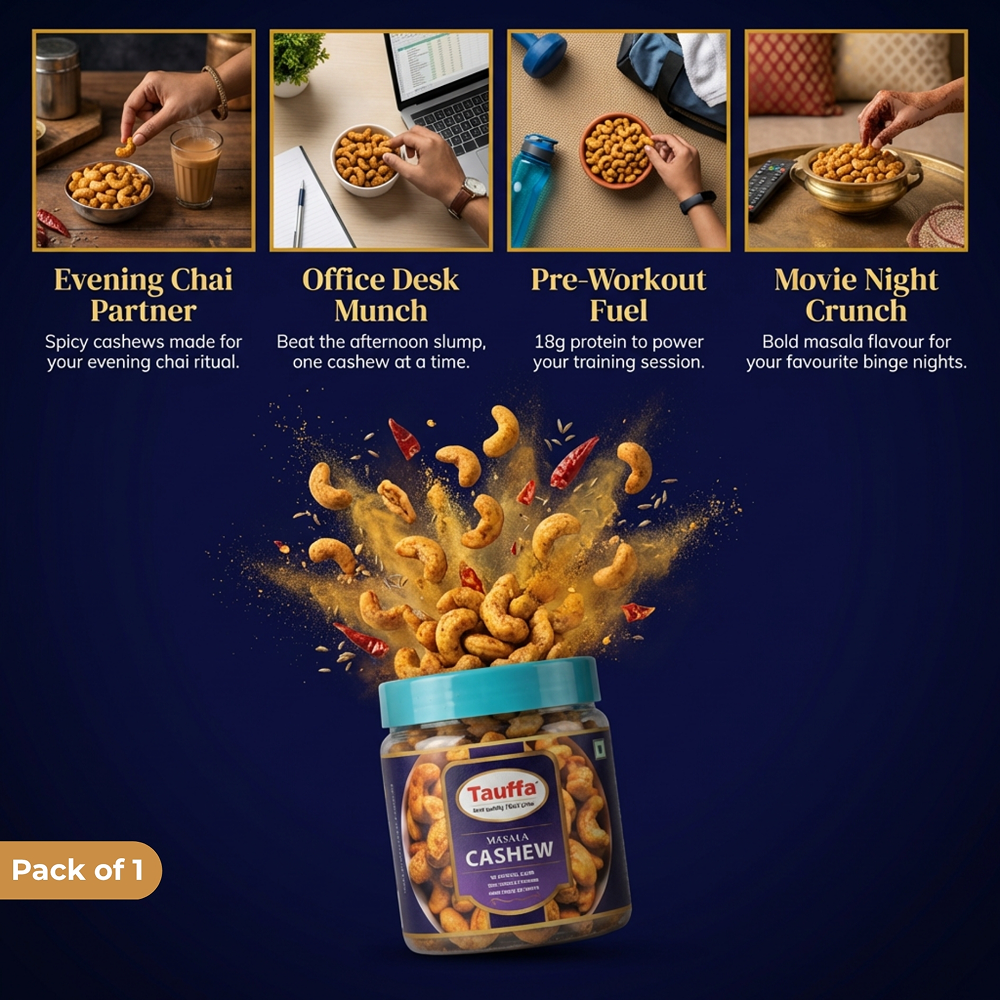 Tauffa Masala Cashew - 250g