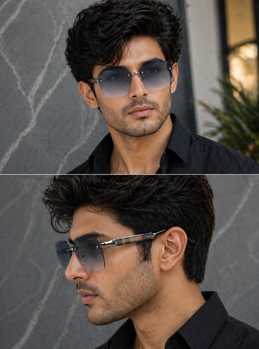 Burberry Blue Sunglasses for Men's