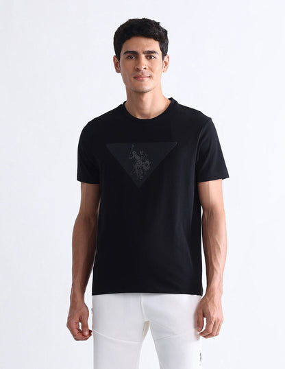 USPA ASSN - Brand Printed Regular Fit T shirt