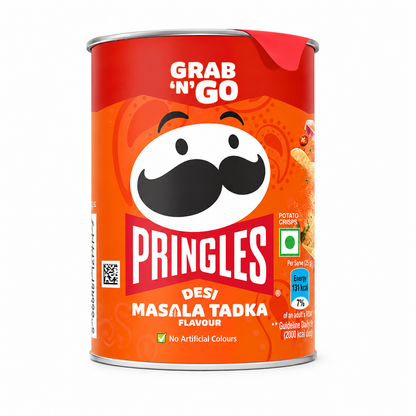 Pringles Desi Masala Tadka Potato Chips - 40g