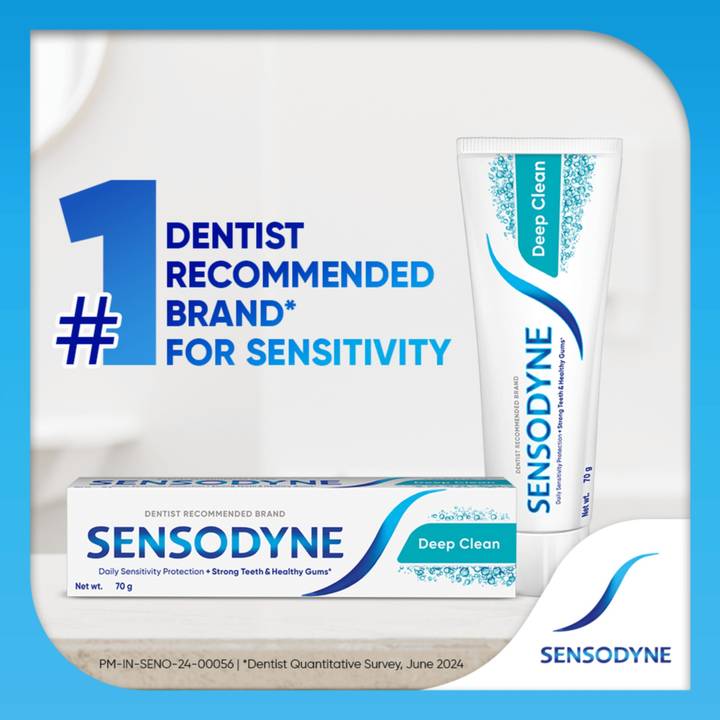 Sensodyne Deep Clean Toothpaste - 70g