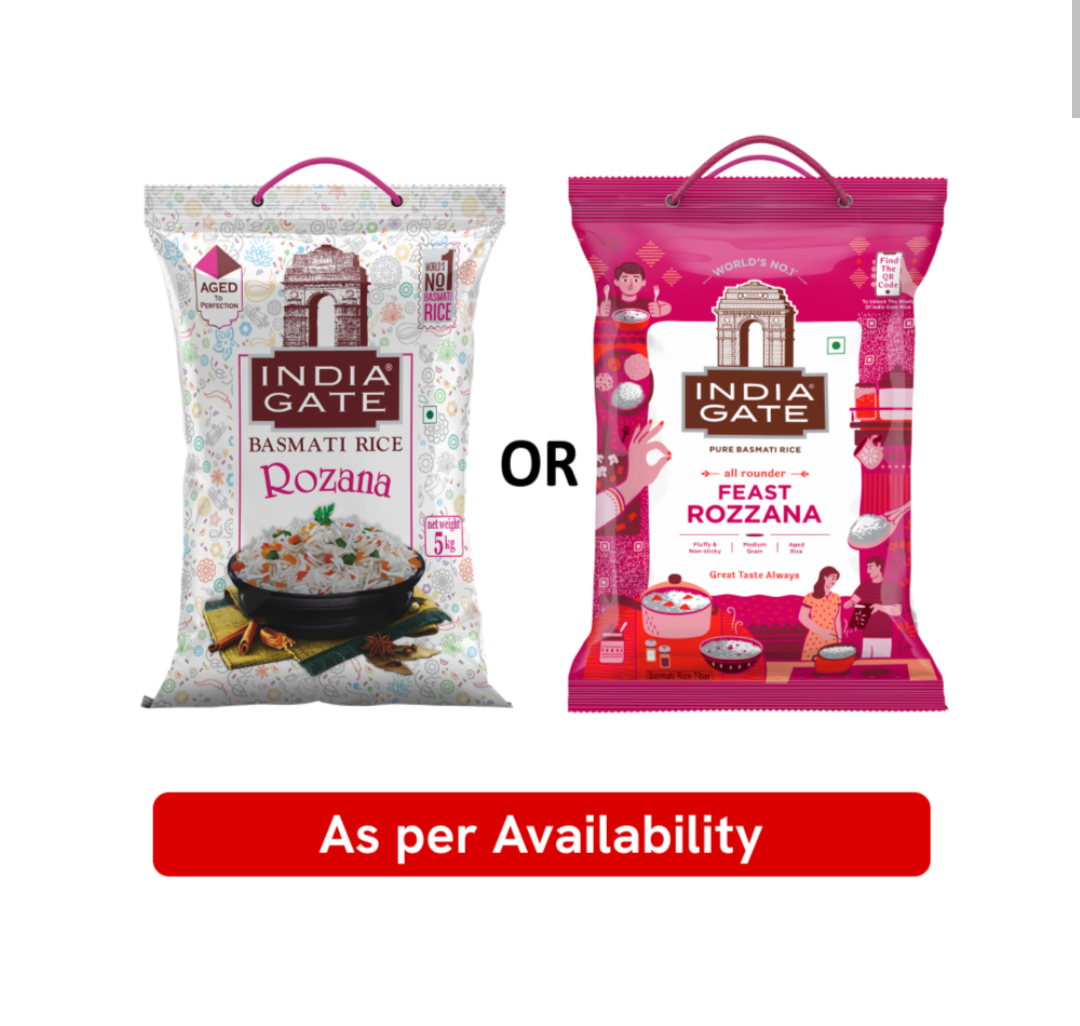 India Gate Feast ROZZANA Basmati Rice - 5kg