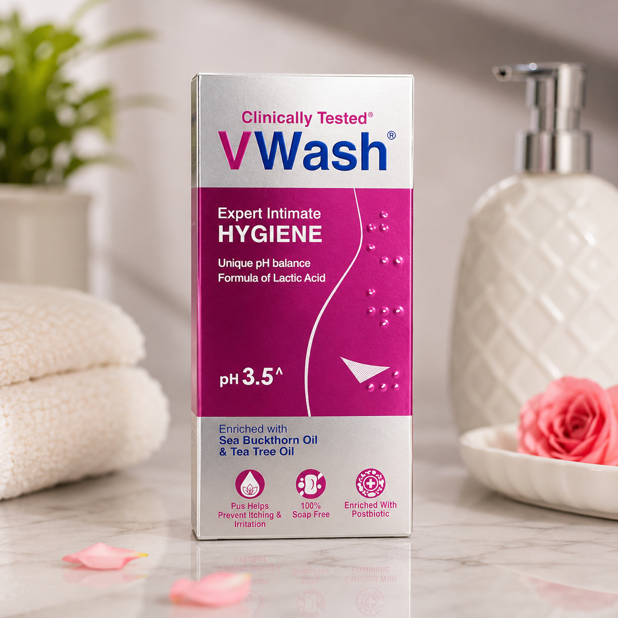 V Wash Plus Expert Hygiene Intimate Wash -20ml