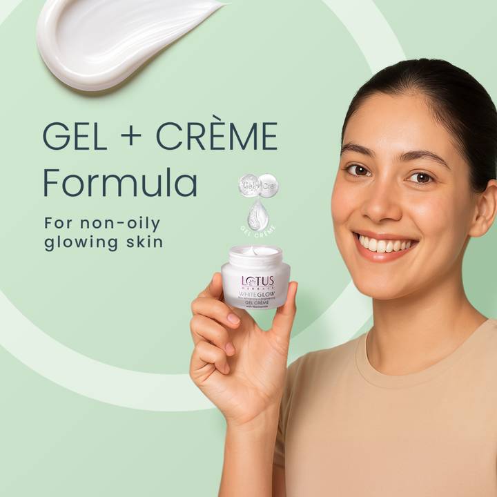 Lotus Herbals Whiteglow Skin Whitening & Brightening Gel Cream 40g