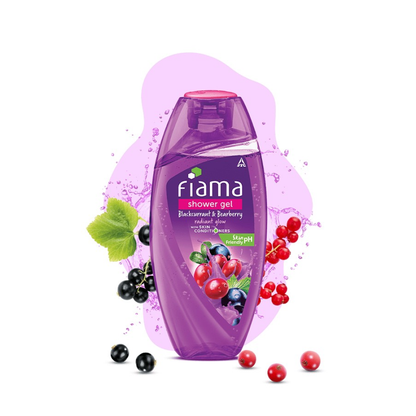 Fiama Blackcurrant & Bearberry Radiant Glow Shower Gel - 125ml
