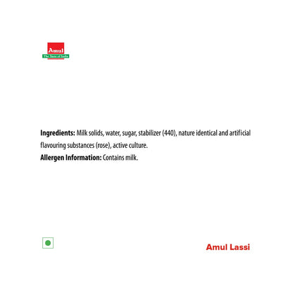 Amul Sweet Lassi Tetra Pack - 250ml