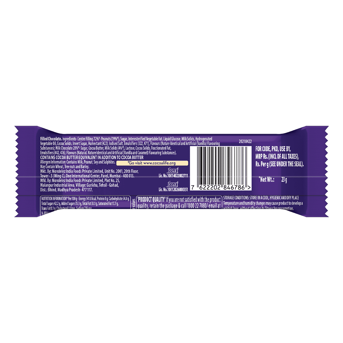 Cadbury Fuse Chocolate Bar