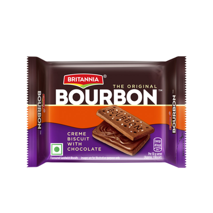 Britannia Original Bourbon Creme Biscuit - 60g