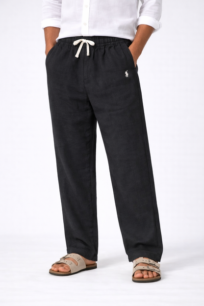 Ralph Lauren Polo Linen Elastic Pajama