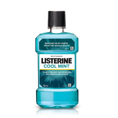 Listerine Cool Mint Mouthwash (500ml)
