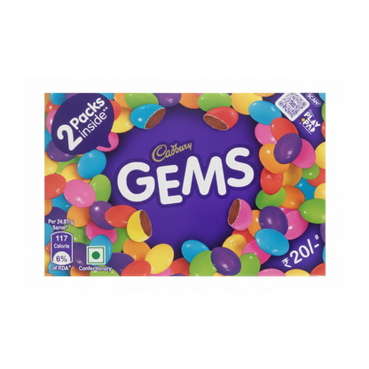 Cadbury Gems Sugar Coated Chocolate - 24.97g