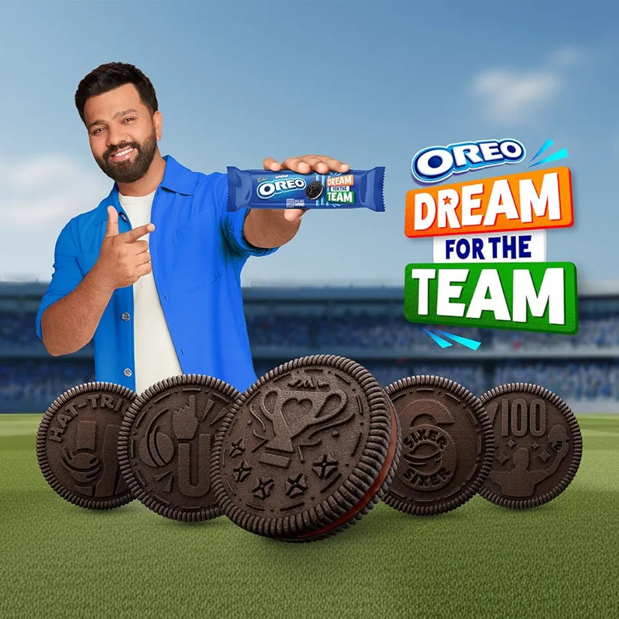 Cadbury Oreo Chocolate Flavour Creme Sandwich Biscuit - 108.55g