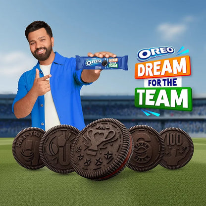 Cadbury Oreo Chocolate Flavour Creme Sandwich Biscuit - 108.55g