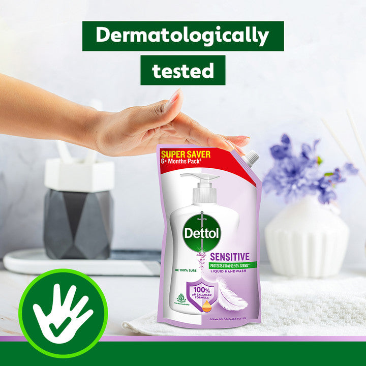 Dettol Sensitive Liquid Hand wash Refill - 675ml