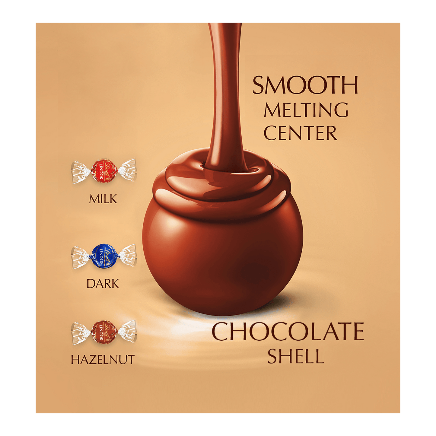 Imported Lindt Lindor Assorted Gift Box - 75g