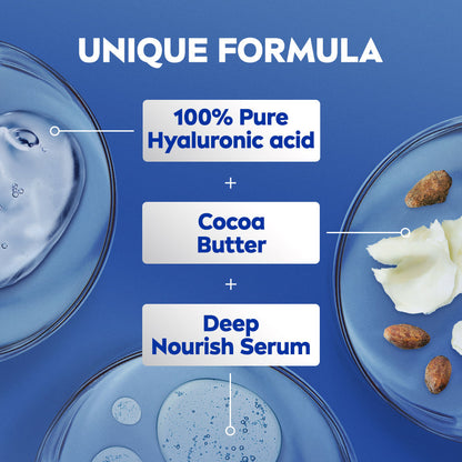 Nivea Cocoa Nourish Body Lotion with Deep Moisture Serum (400ml)