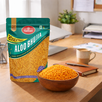 Haldiram's Aloo Bhujia Namkeen - 400g