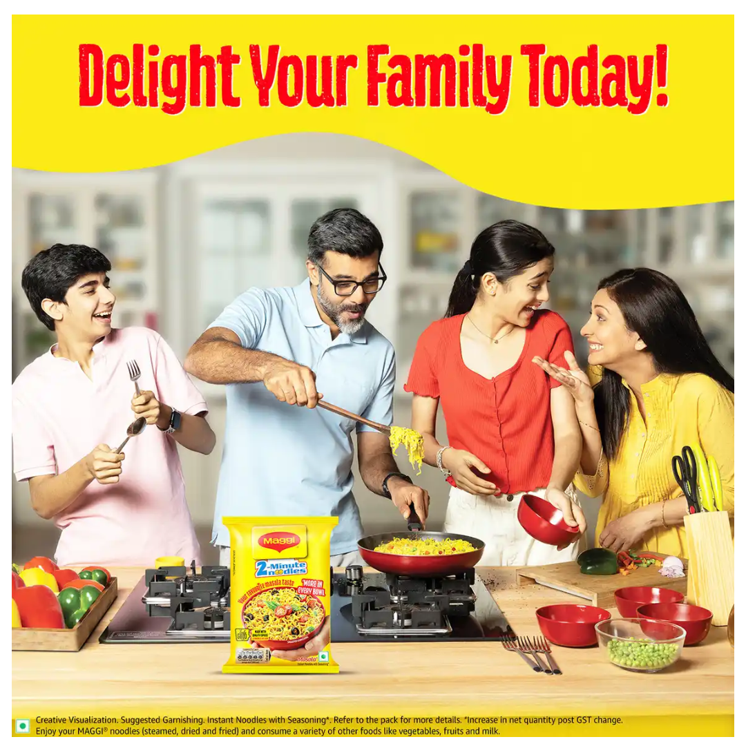 Maggi Masala 2 Minutes Instant Noodles Made With Quality Spices: 75gm