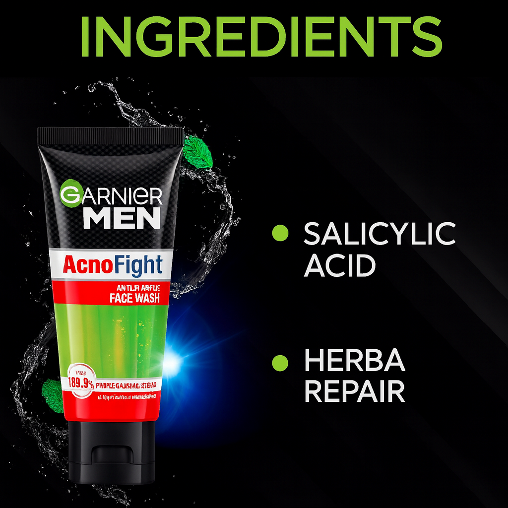 GARNIER Acno Fight Anti - Pimple Face Wash(50g)