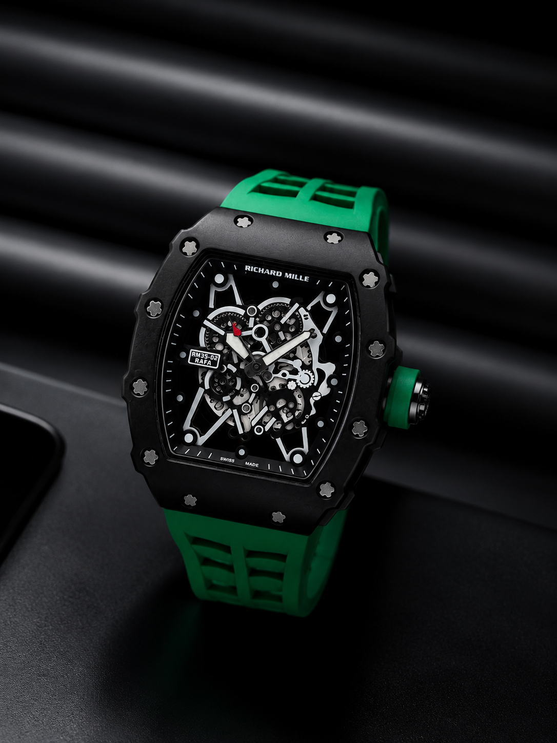 RM 027-01 Tourbillon Green Sapphire