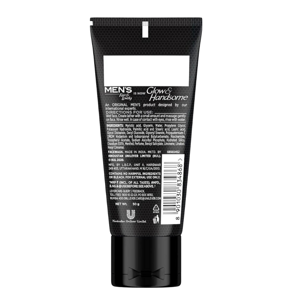 Fair & Lovely Glow Handsome Face wash (50g)