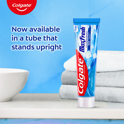 Colgate MaxFresh Peppermint Ice Gel Toothpaste 150g