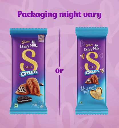 Cadbury Dairy Milk Silk Oreo Chocolate Bar Velentine Gift Pack - 55.5g