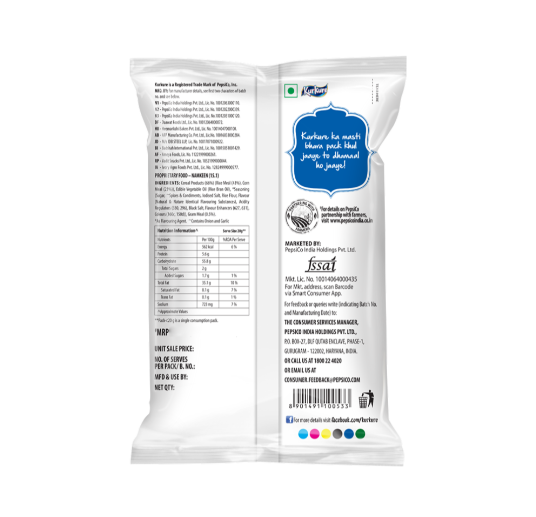 Kurkure Chilli Chatka - 38g