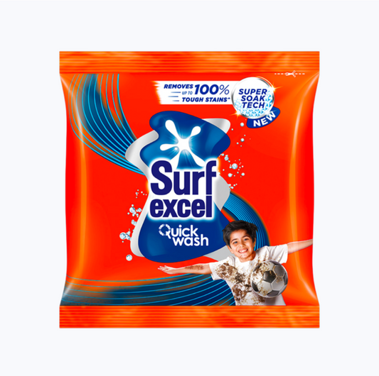 Surf Excel Quick Wash Detergent Powder - 1kg