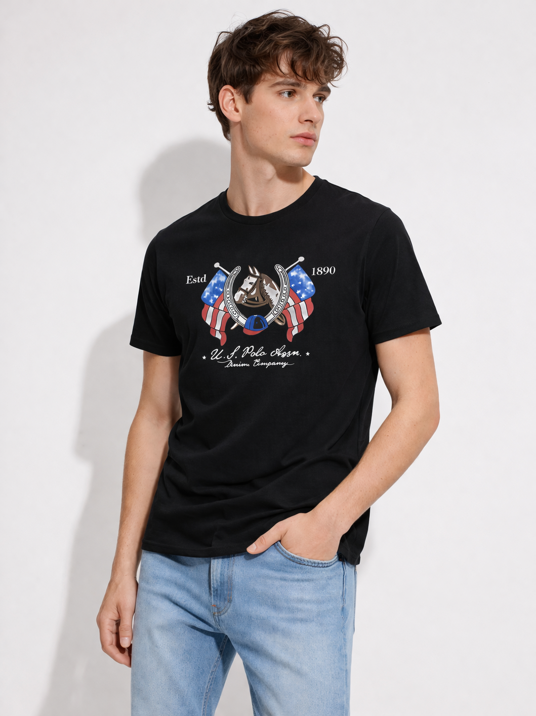 US POLO ASSN Premium Cotton Regular Fit T-Shirt