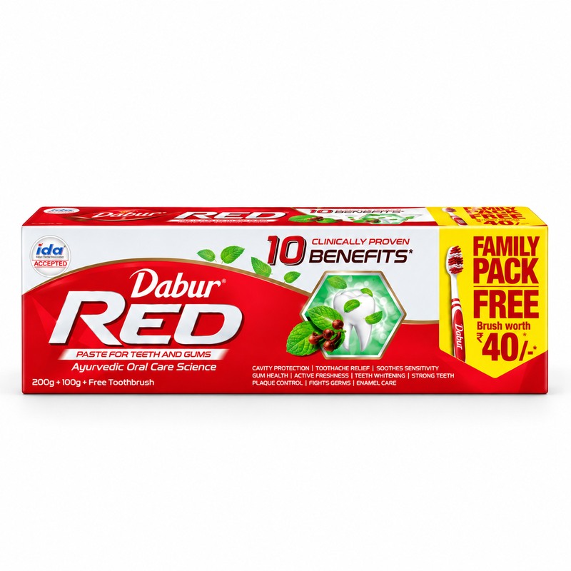Dabur Red Paste For Theeth and Gums - 300g