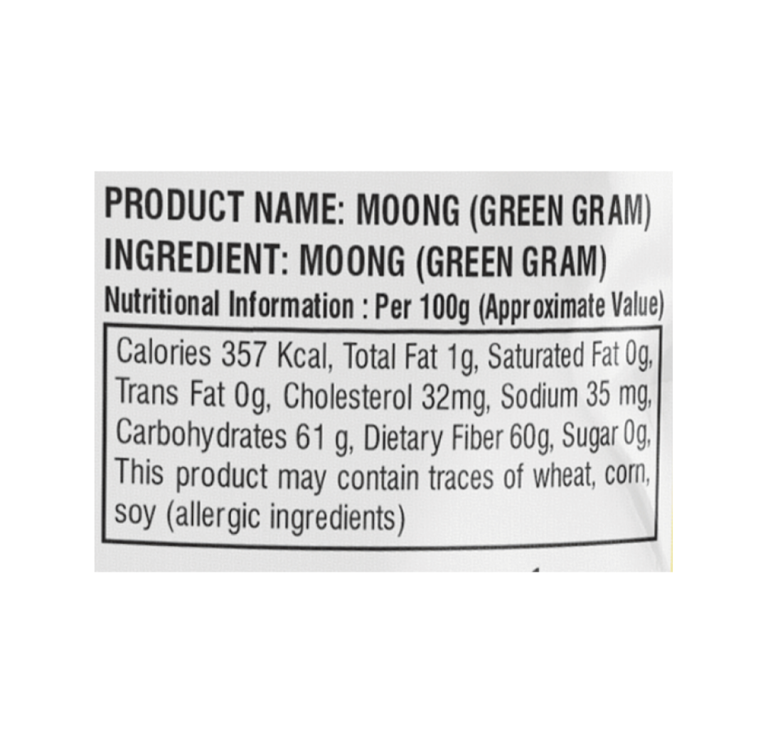 Rajdhani Moong Chilka  Dal - 500g