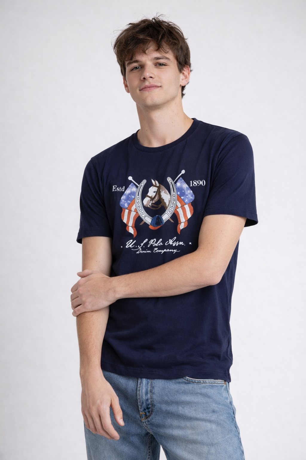 US POLO ASSN Premium Cotton Regular Fit T-Shirt